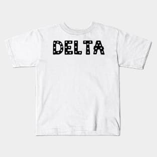 Delta Star Letters Kids T-Shirt